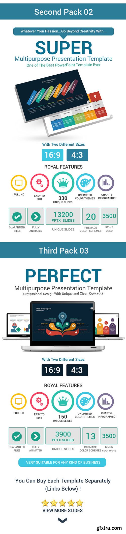 GraphicRiver - 3 Stania Powerpoint Template Bundle 11369933