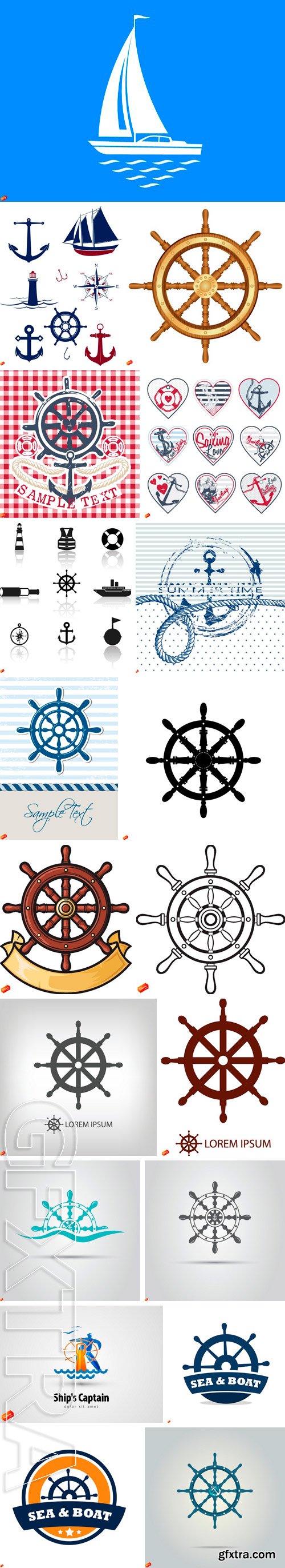 Stock Vectors - Logo for maritime companies