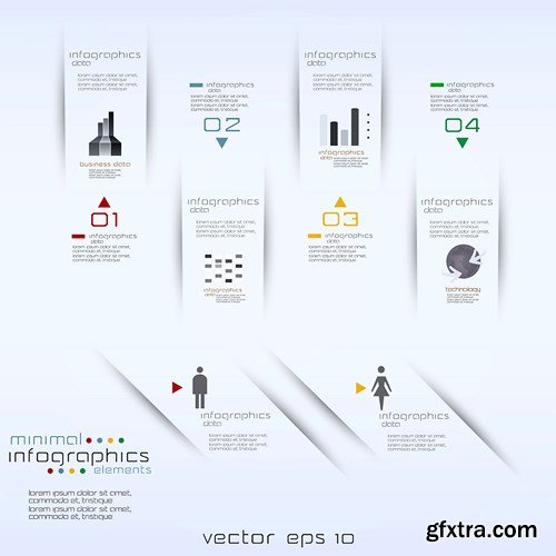 Infographics Design Elements #2 - 25x EPS