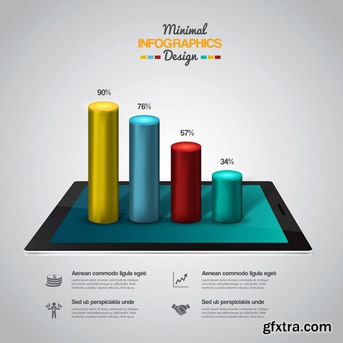 Infographics Design Elements #2 - 25x EPS