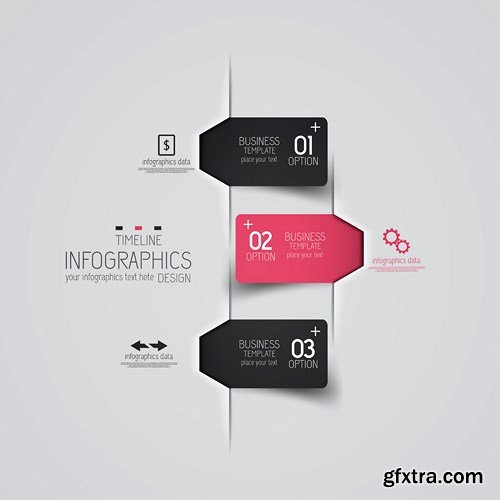 Infographics Design Elements #2 - 25x EPS