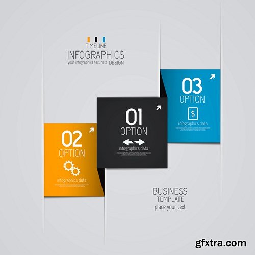 Infographics Design Elements #2 - 25x EPS