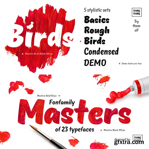 TT Master Font Family