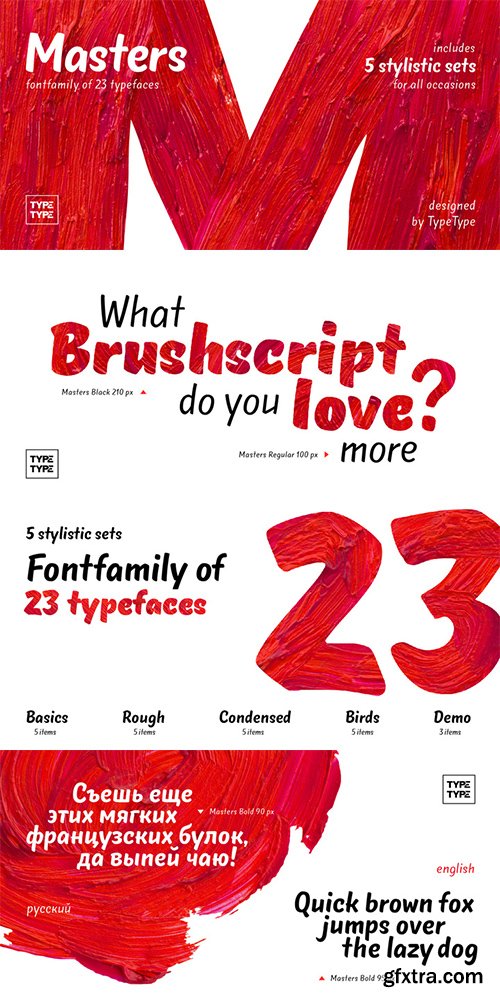 TT Master Font Family