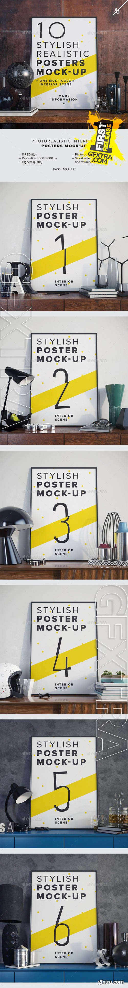 Posters Mock-up - GraphicRiver 11107761