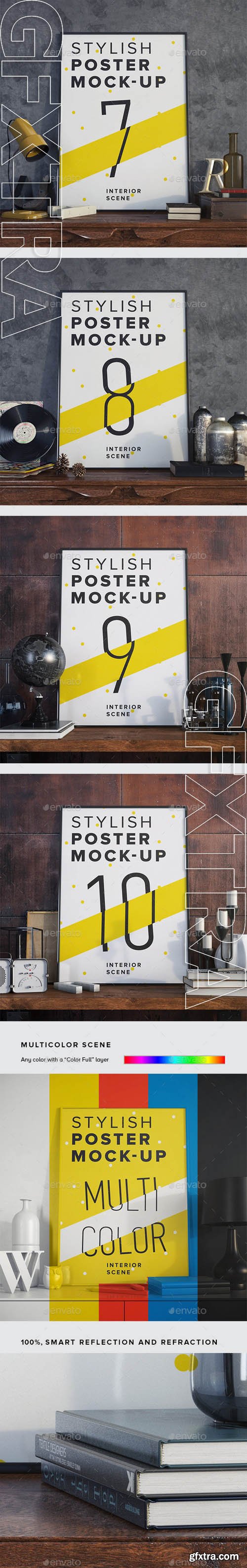 Posters Mock-up - GraphicRiver 11107761