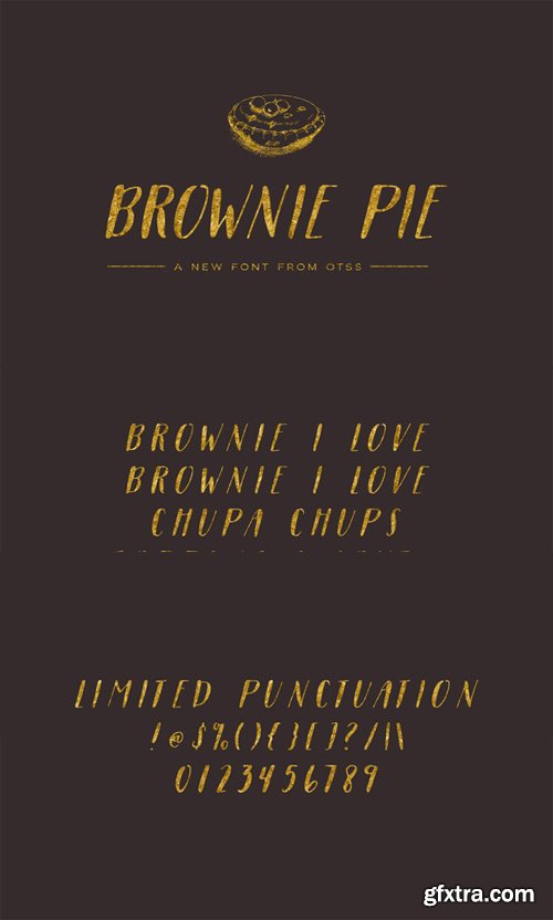 Brownie Pie Font