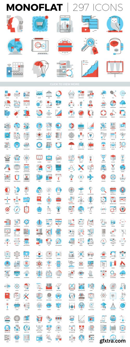 CM - Monoflat Icons Collection