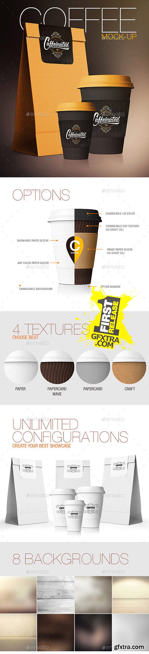 GraphicRiver - Coffee Cup / Coffee Package Mock-Up 11415496