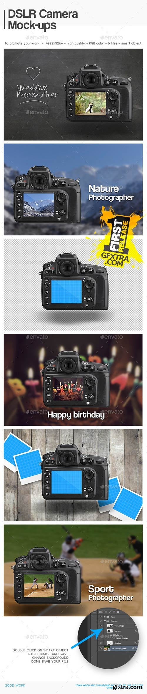 GraphicRiver - DSLR Camera Mock-ups 11422564