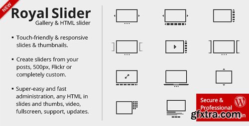 CodeCanyon - RoyalSlider v3.2.6 - Touch Content Slider for WordPress - 700256