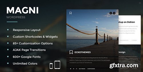 ThemeForest - Magni v1.2.0 - Responsive WordPress Blog Theme - 10158341