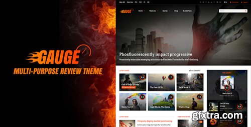 ThemeForest - Gauge v3.1 - Multi-Purpose Review Theme - 8676079