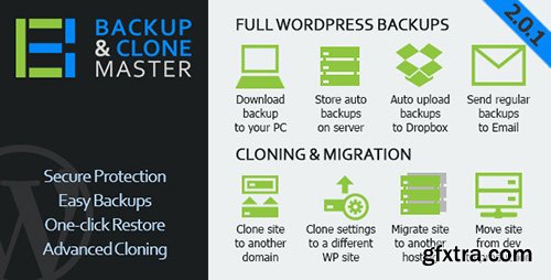 CodeCanyon - WordPress Backup & Clone Master v2.0.1 - 5901461