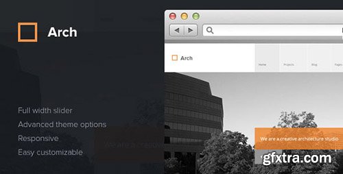 ThemeForest - Arch v1.5.4 - Responsive Architect WordPress Theme - 3915304