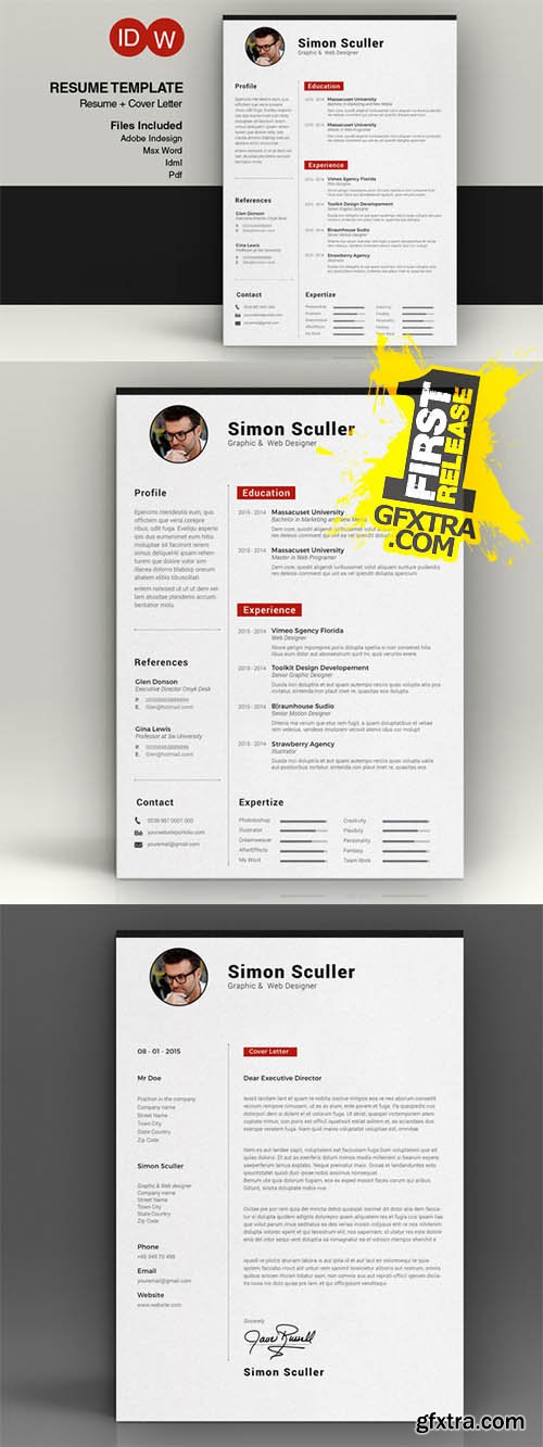 Cv Template - CM 268757