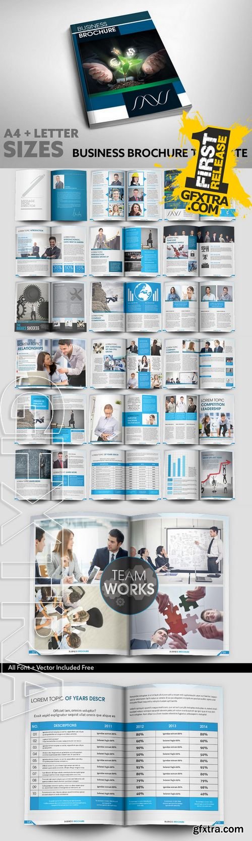 Bussiness Proposal Brochure Template - CM 268276