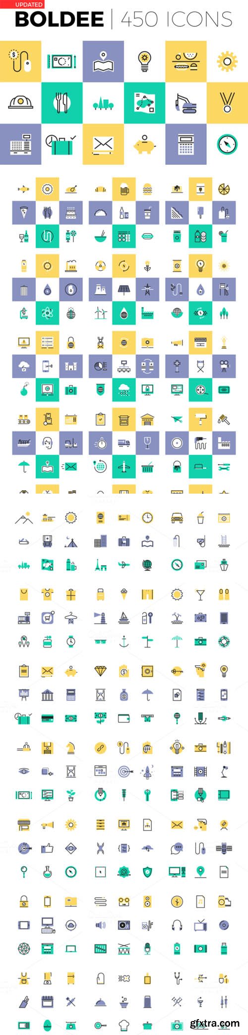 CM - Boldee Pictogram Collection