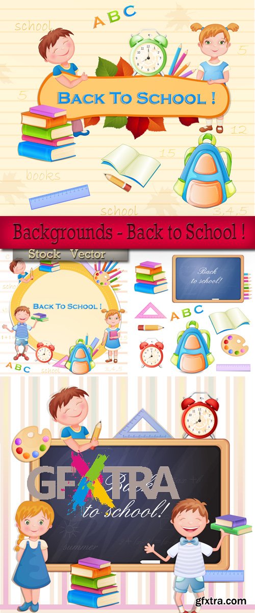 Backgrounds - Back to School !