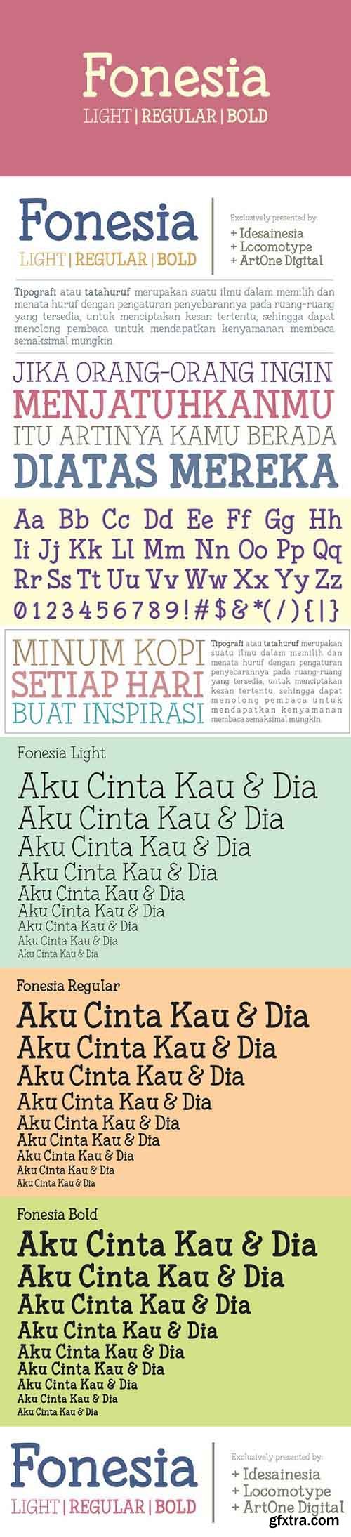 Fonesia Font