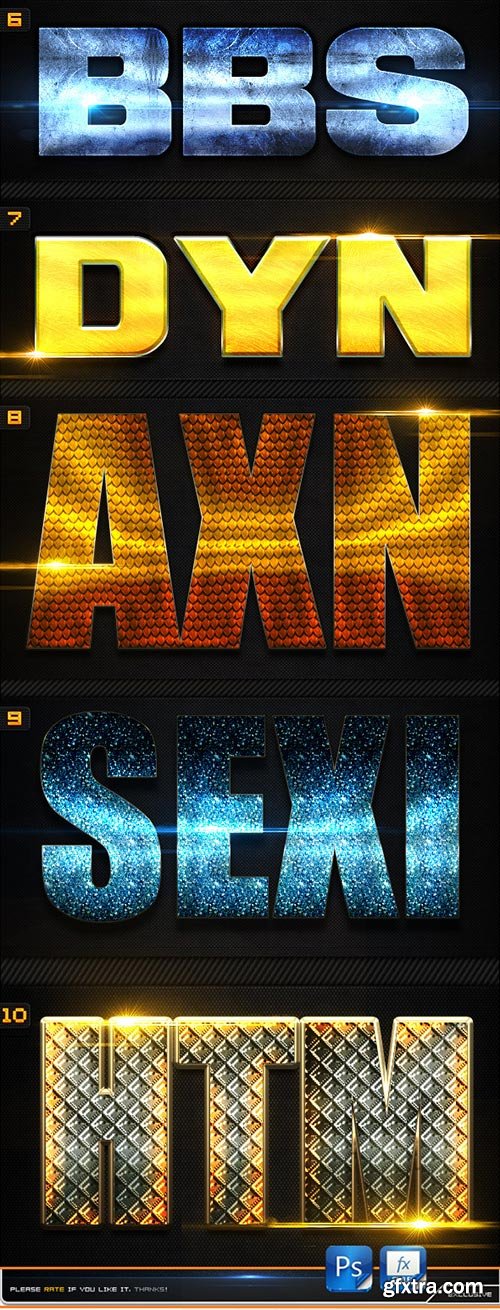 GraphicRiver - 12 Premium Text Effect v7 11109473