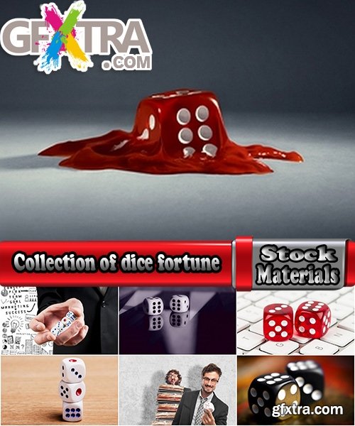 Collection of dice fortune gambling game winnings 25 HQ Jpeg