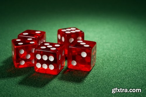 Collection of dice fortune gambling game winnings 25 HQ Jpeg