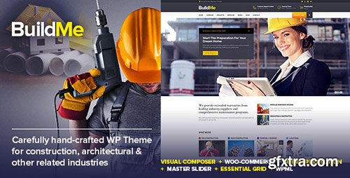 ThemeForest - BuildMe v1.1 - Construction & Architectural WP Theme - 11242771