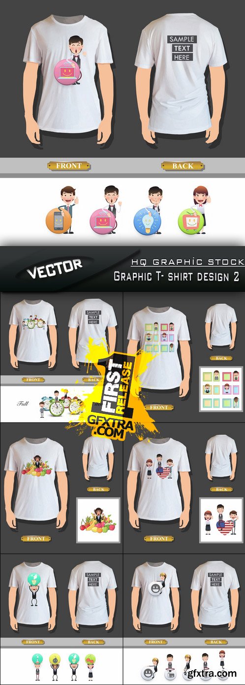 Stock Vector - Graphic T- shirt design 2