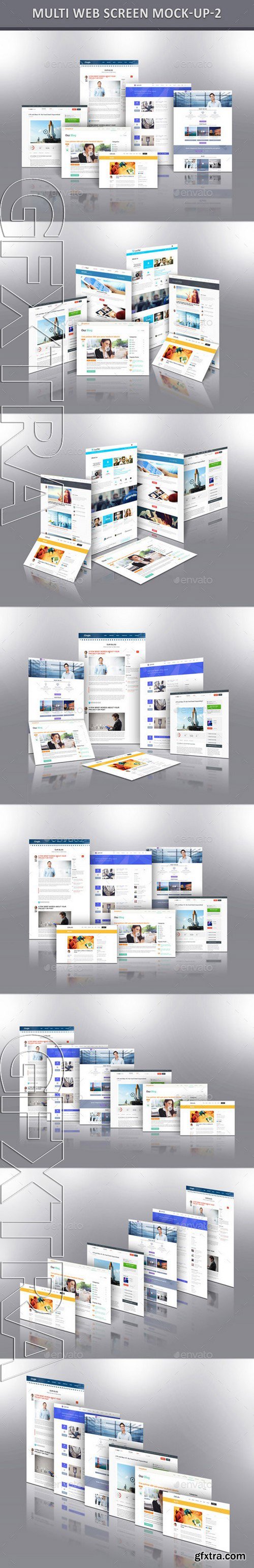 GraphicRiver - Multi Web Screen Mock-Up 2 11456106