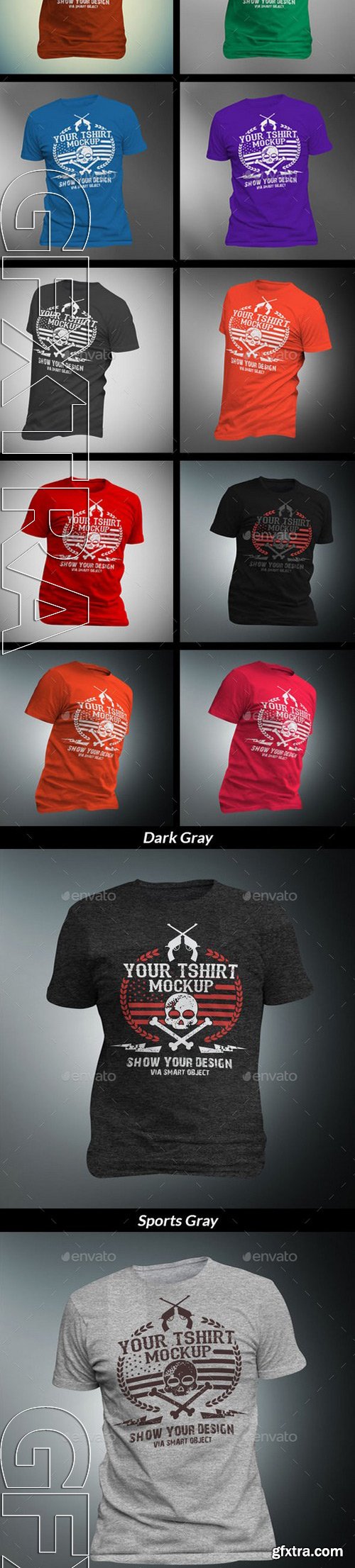 GraphicRiver - Professional Tshirt Mockup 11454415