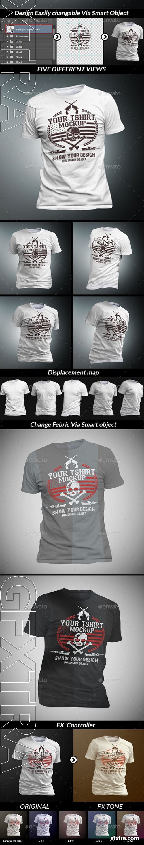 GraphicRiver - Professional Tshirt Mockup 11454415