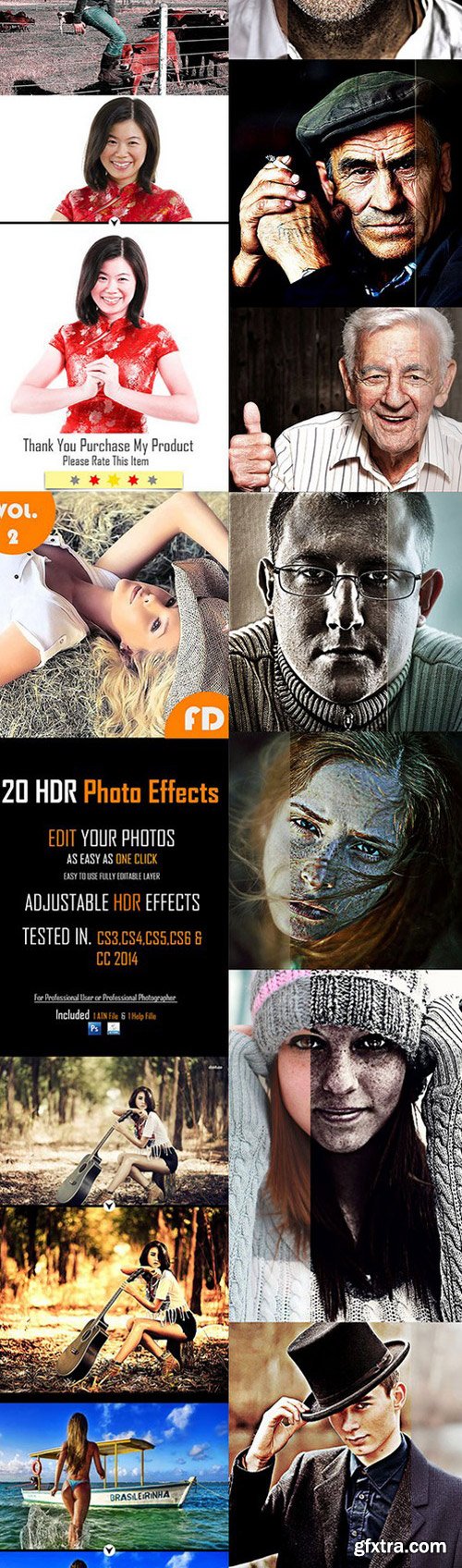 GraphicRiver - 80+ HDR Soft Photo Effects Bundle 11457306