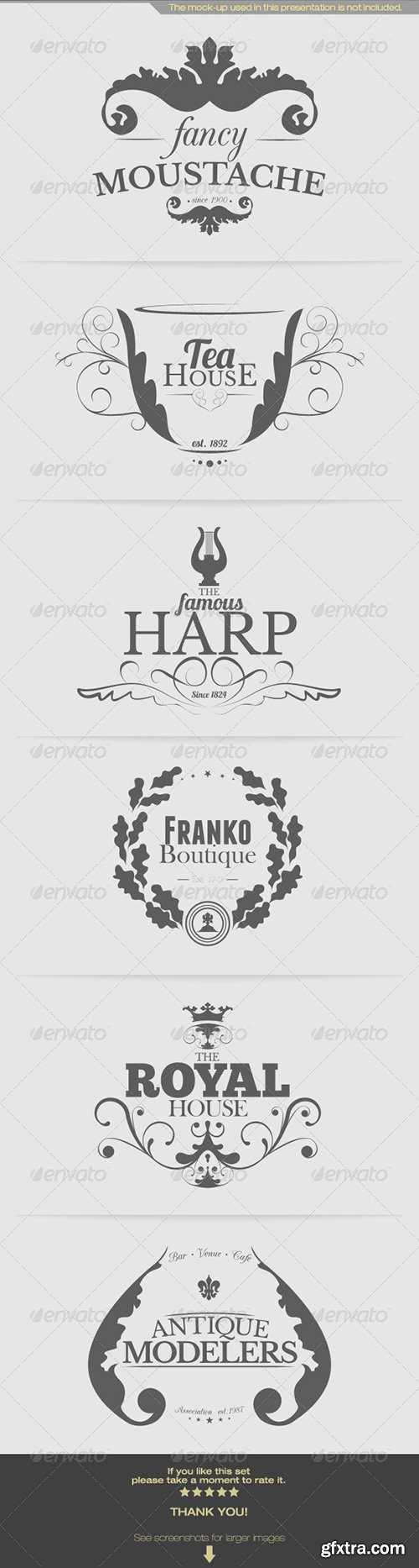 GraphicRiver - Crests Badges and Labels Vol.2 6273479