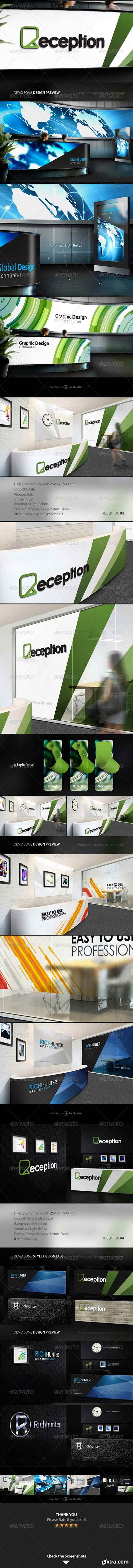 GraphicRiver - Mock-up Logo 3D Reception Vol.3 Richhunter 8225661