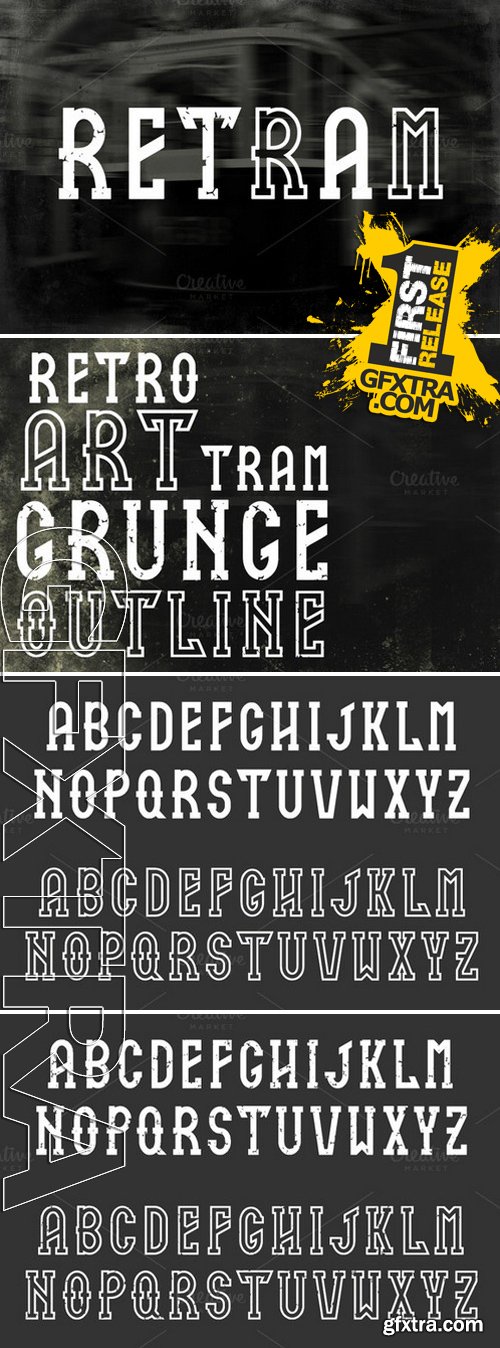 CM272668 - retram fonts family