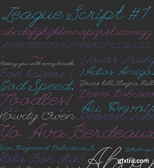 League Script Font