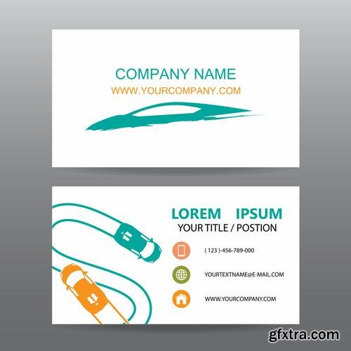 Stock Vector - Different Concepts Business Cards Set, 40EPS