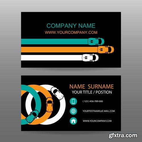 Stock Vector - Different Concepts Business Cards Set, 40EPS