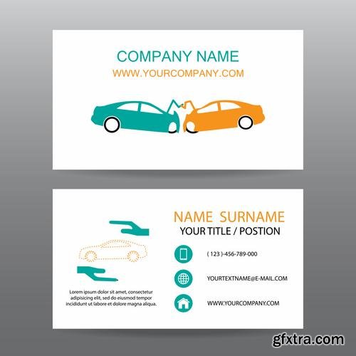 Stock Vector - Different Concepts Business Cards Set, 40EPS