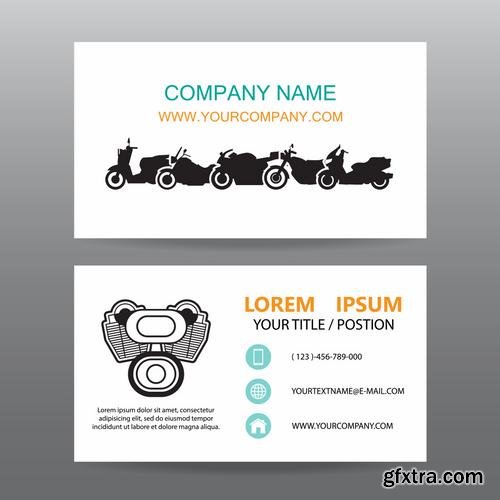 Stock Vector - Different Concepts Business Cards Set, 40EPS