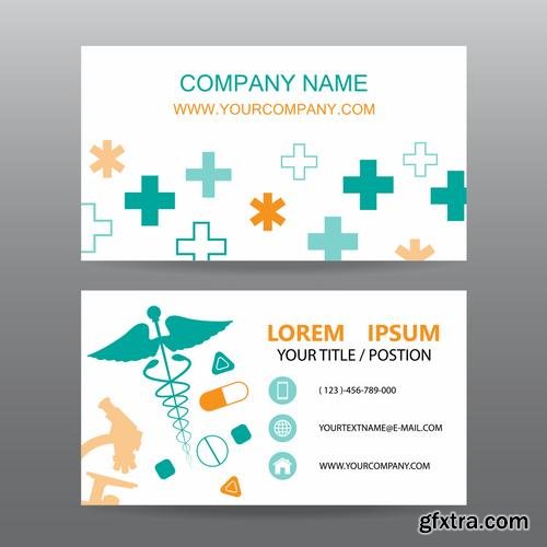 Stock Vector - Different Concepts Business Cards Set, 40EPS