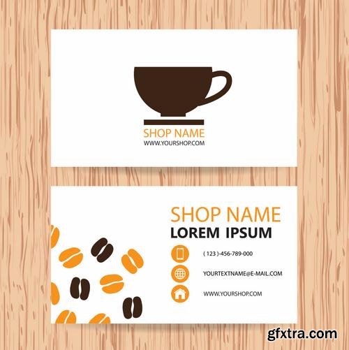 Stock Vector - Different Concepts Business Cards Set, 40EPS