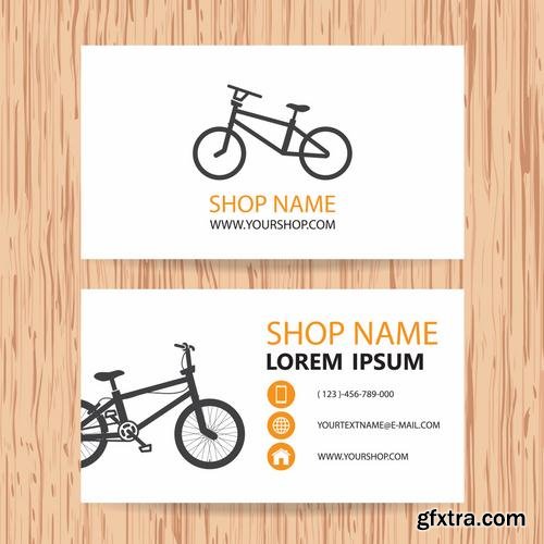 Stock Vector - Different Concepts Business Cards Set, 40EPS