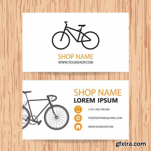 Stock Vector - Different Concepts Business Cards Set, 40EPS