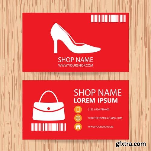 Stock Vector - Different Concepts Business Cards Set, 40EPS