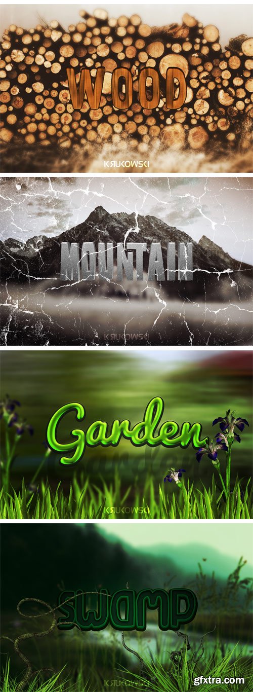 Nature Text Effects (CM 270451)