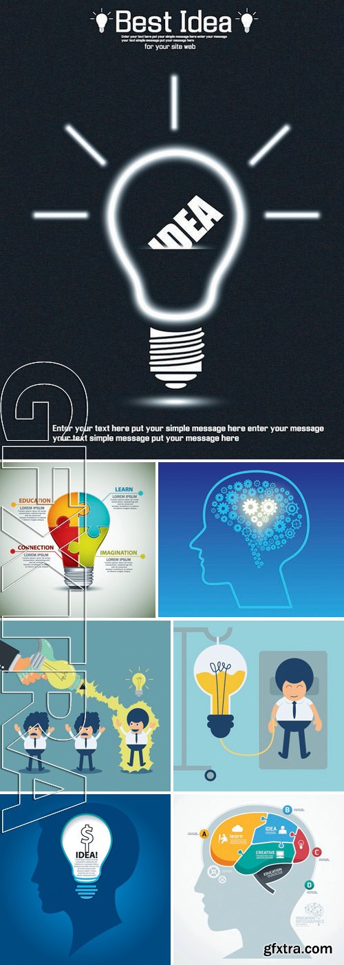 Stock Vectors - Idea Business Infographic 5