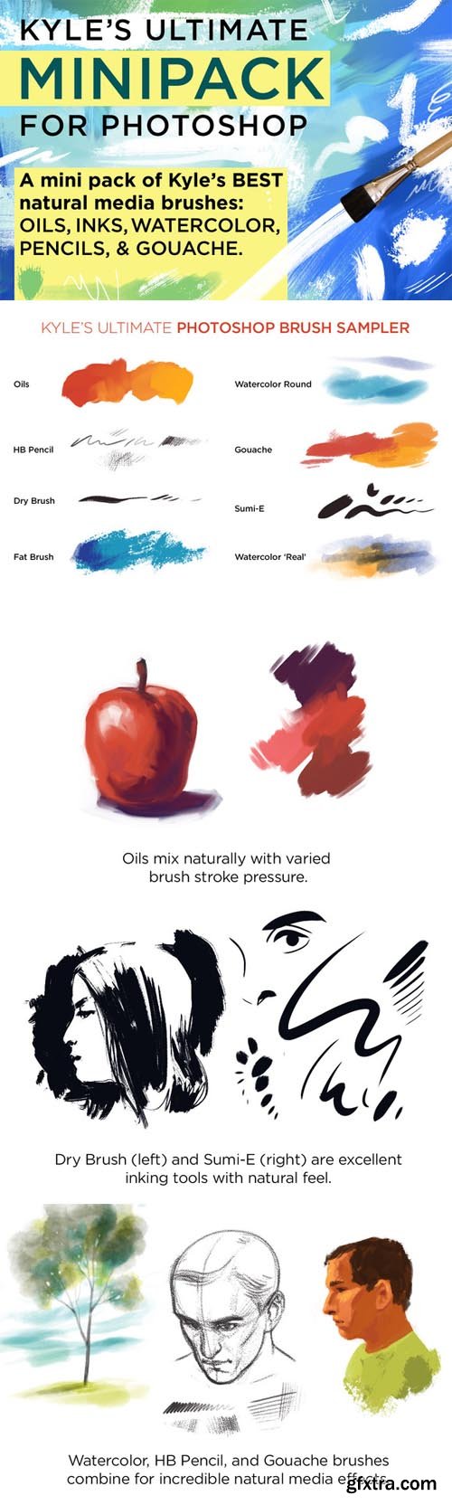 Kyles Photoshop Brush Mini Pack