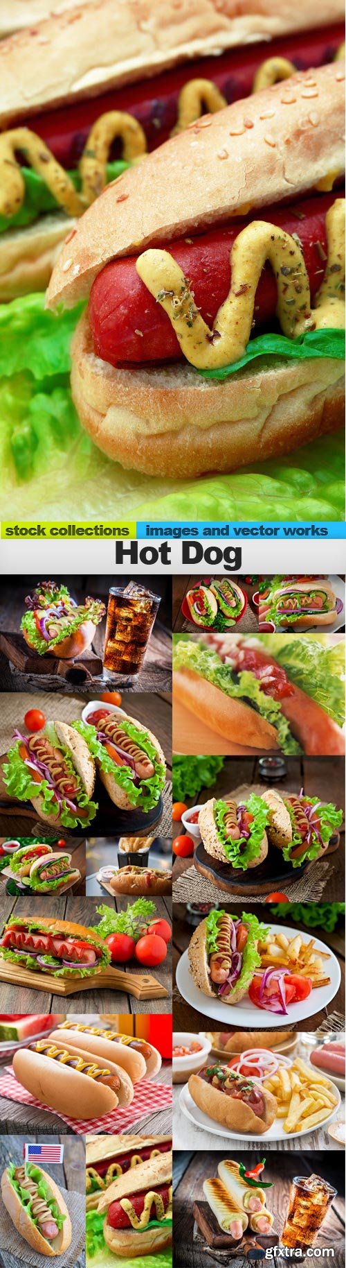 Hot Dog, 15 x UHQ JPEG
